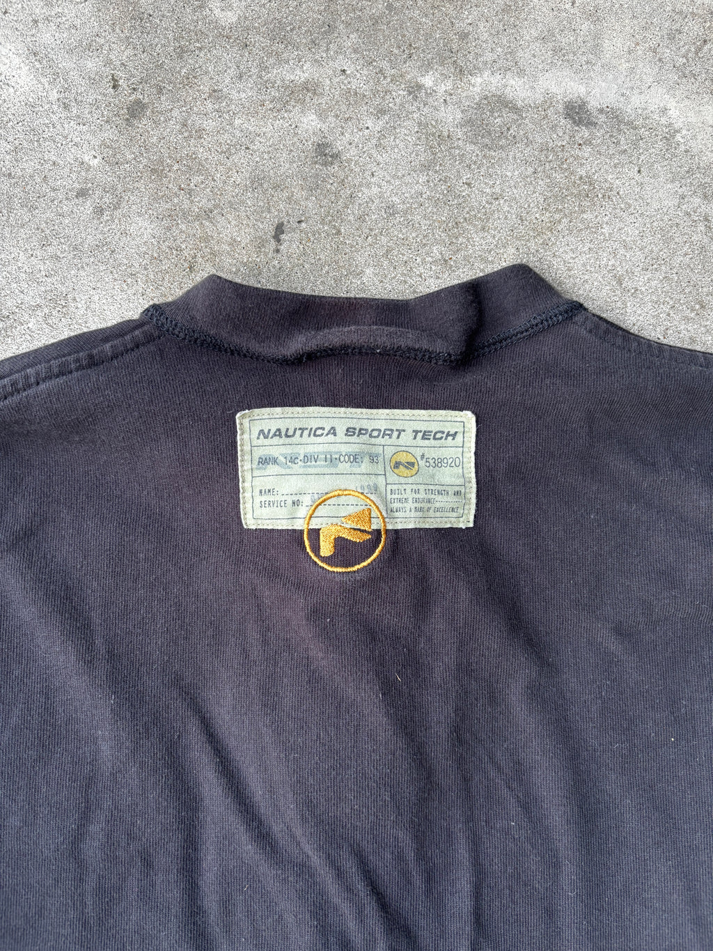 Long Sleeve Black Henley