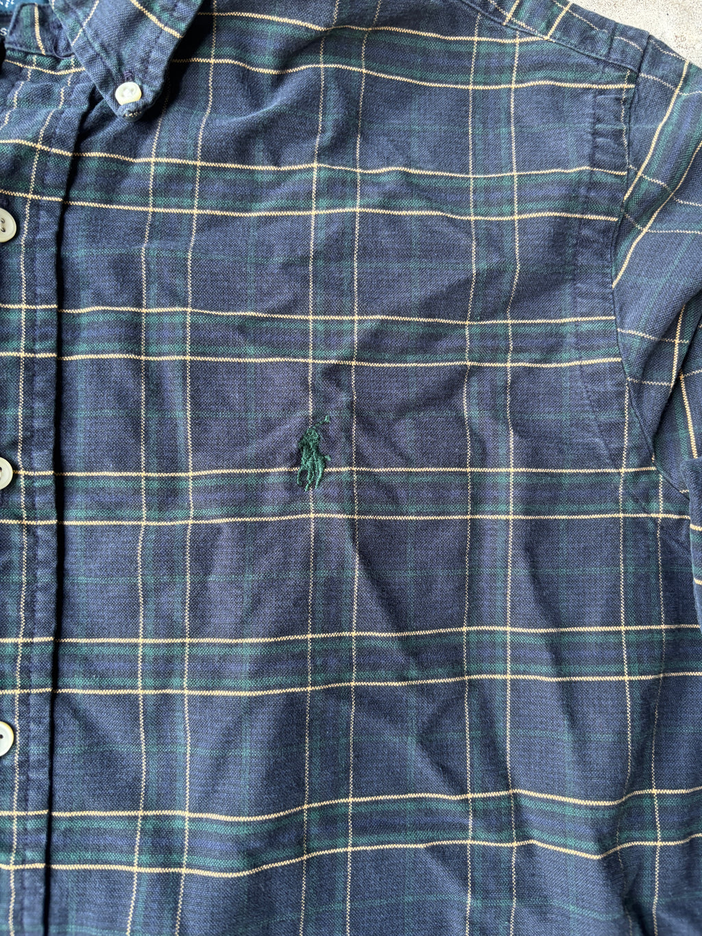 Long Sleeve Blue Button Down