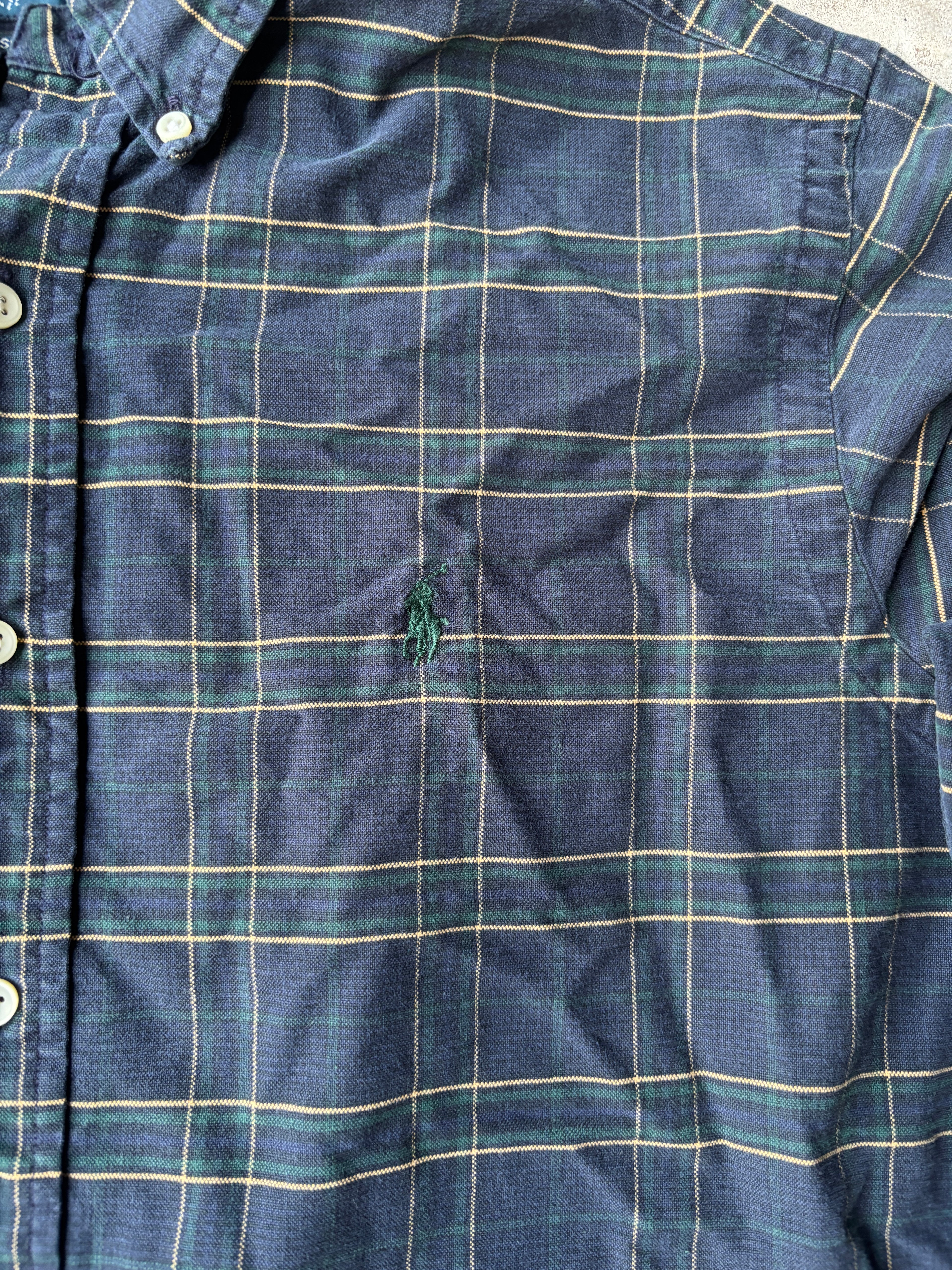 Long Sleeve Blue Button Down