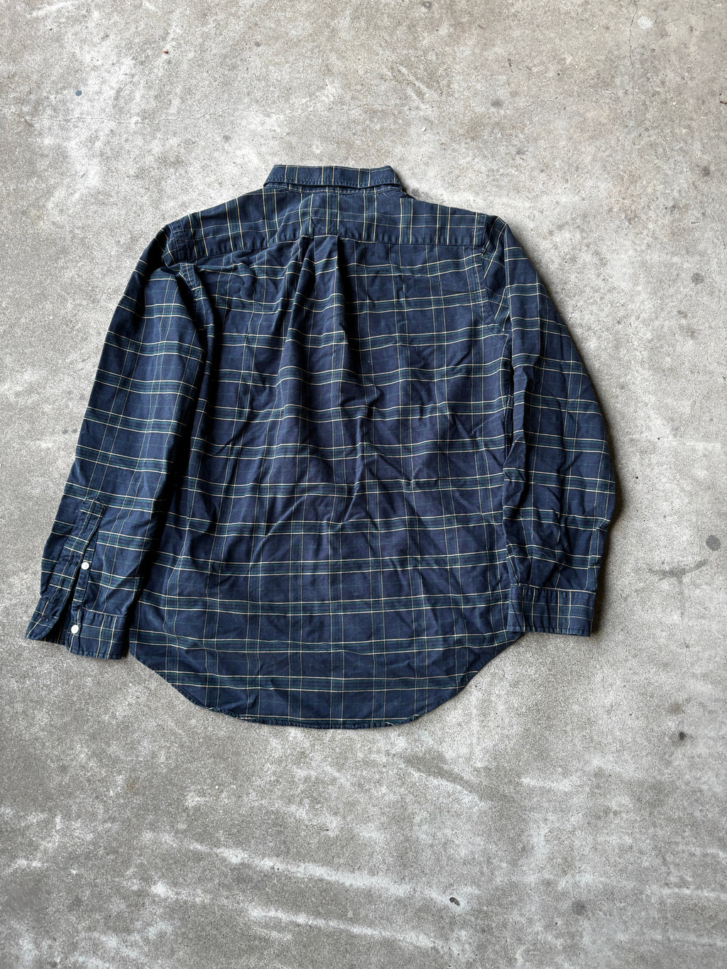 Long Sleeve Blue Button Down