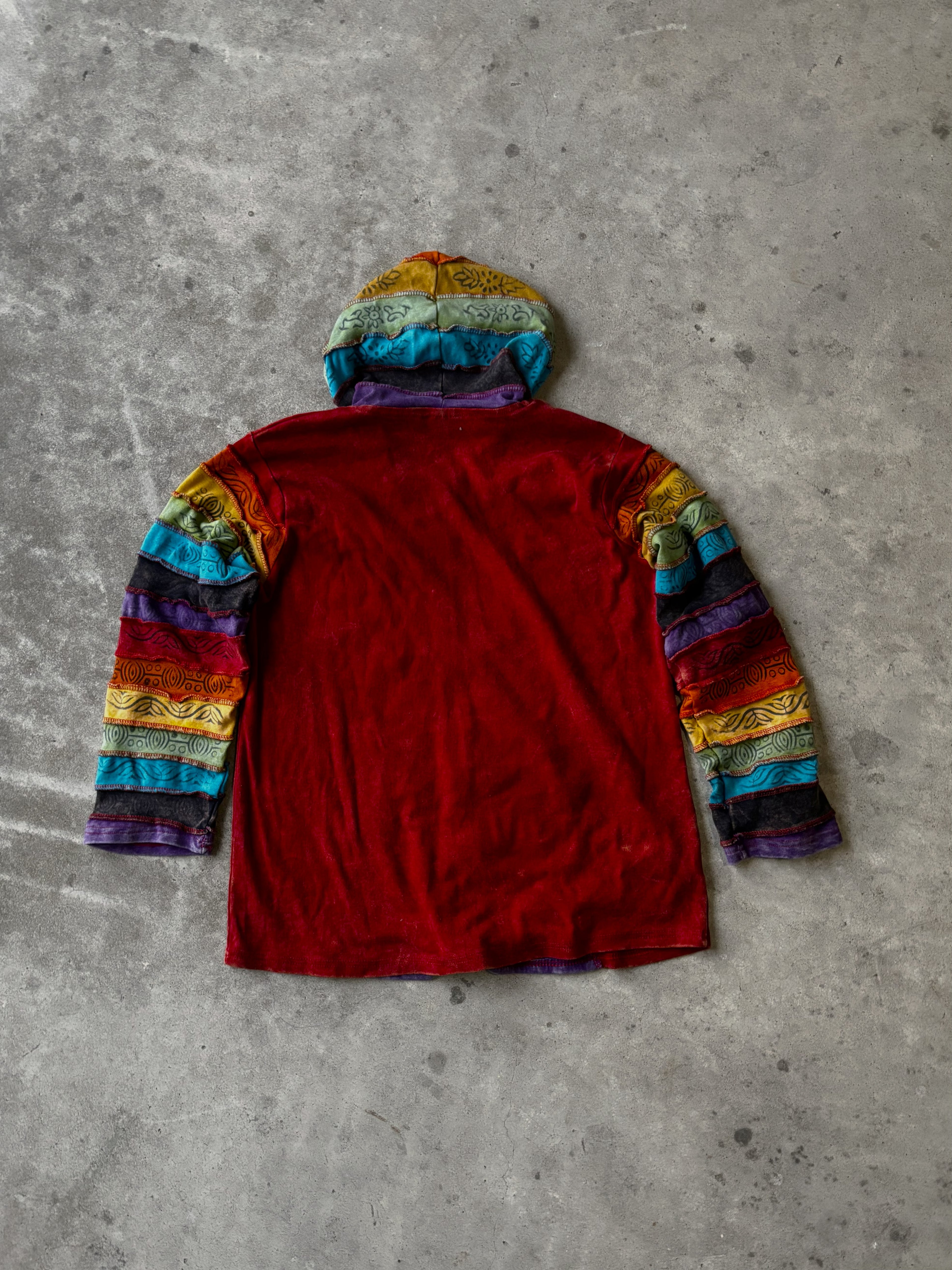 Boho Rainbow Zip Up