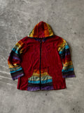 Boho Rainbow Zip Up
