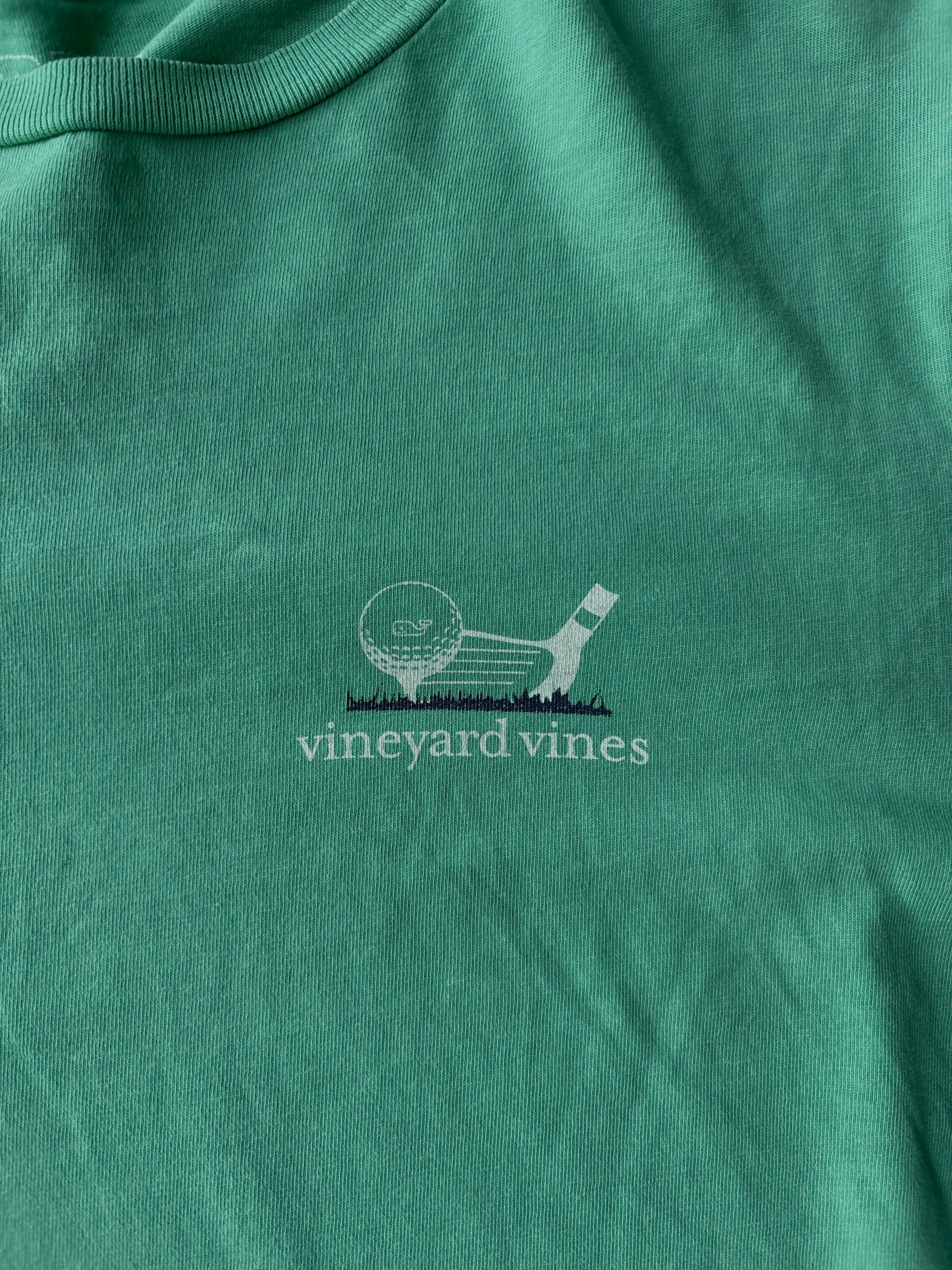 Green Vineyard Vines Tee